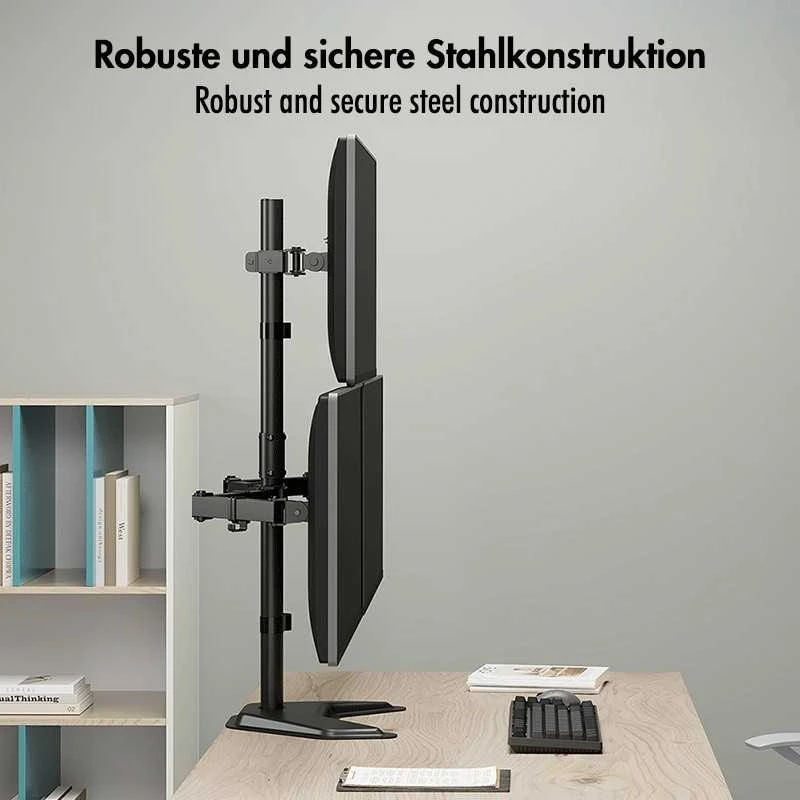 „LogiLink“ 3 monitorių laikiklis, 17–32 colių, maks. 10 kg ant rėmo