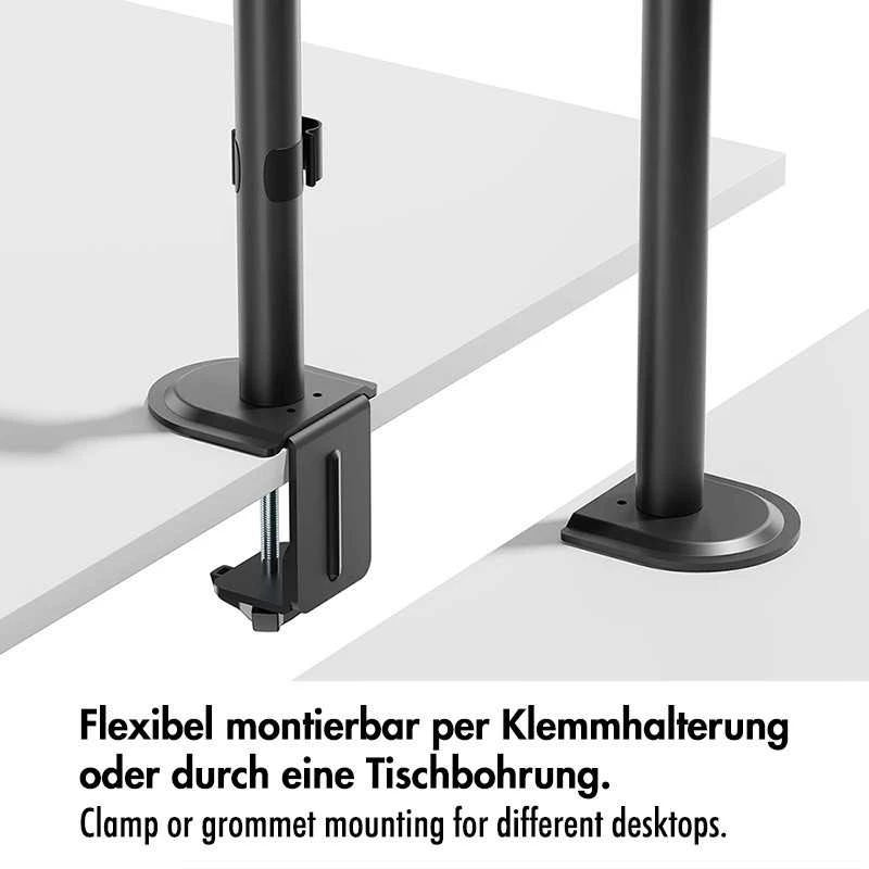 LogiLink Laikiklis na monitorius 17-32 ', 9kg max, juoda