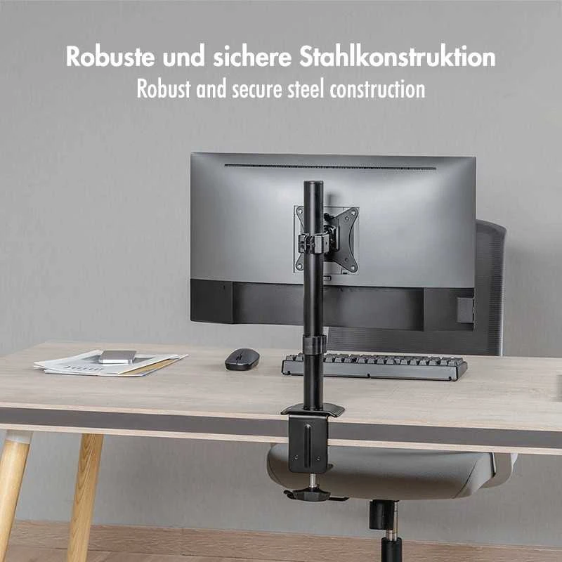 LogiLink Laikiklis na monitorius 17-32 ', 9kg max, juoda