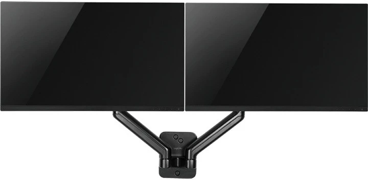 LOGILINK BP0146 Dviejų monitorių sieninis laikiklis 17–32 colių dujinė spyruoklė, 90–540 mm