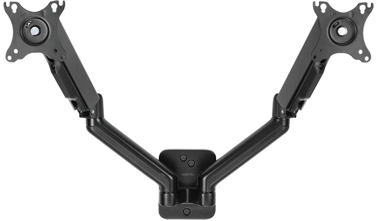 LOGILINK BP0146 Dviejų monitorių sieninis laikiklis 17–32 colių dujinė spyruoklė, 90–540 mm