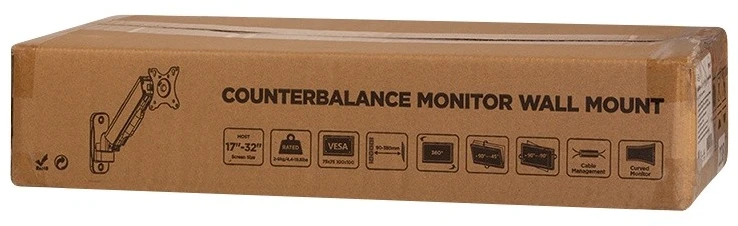 Laikiklis Logilink bp0144 uchwyt / stojak do monitorów 81,3 cm (32") ściana juoda
