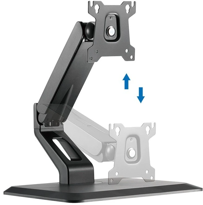Laikiklis Logilink Jutiklinis ekranas Monitorius Mount BP0100 Desk Mount, 17–32 ", Maksimalus svoris (talpa) 10 kg, Juodas