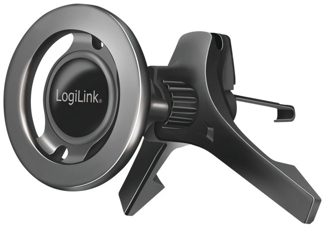 LogiLink Logilink Magnetic 3 taškų išmaniojo telefono laikiklis juoda