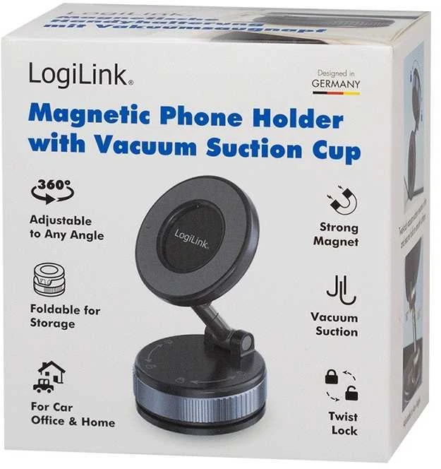 „LogiLink“ magnetinis išmaniojo telefono laikiklis su siurbtuku