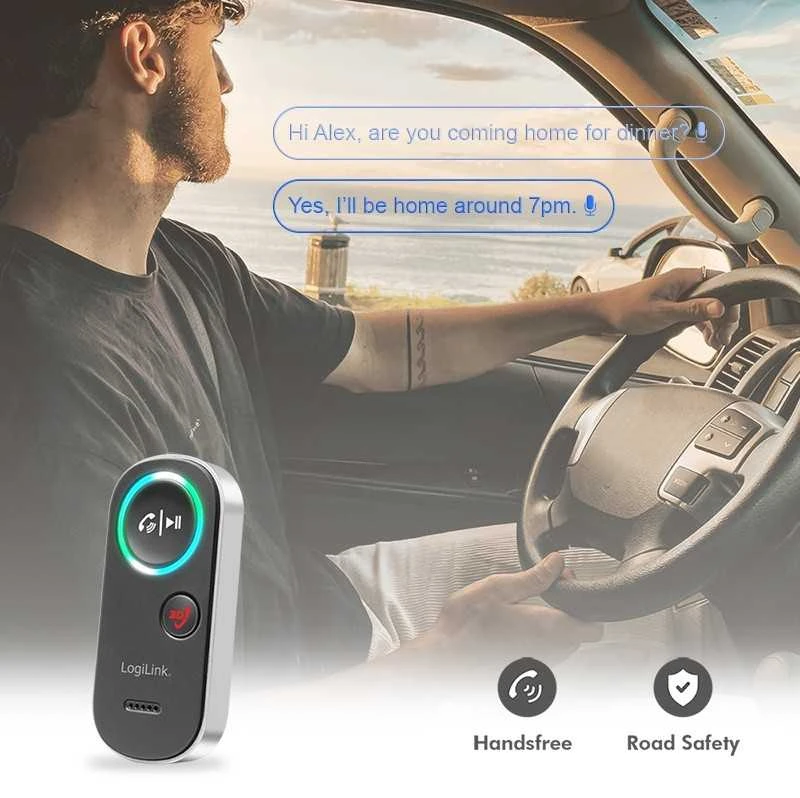 „LogiLink Bluetooth 5.4“ imtuvas, garso adapteris, 3D, juodas