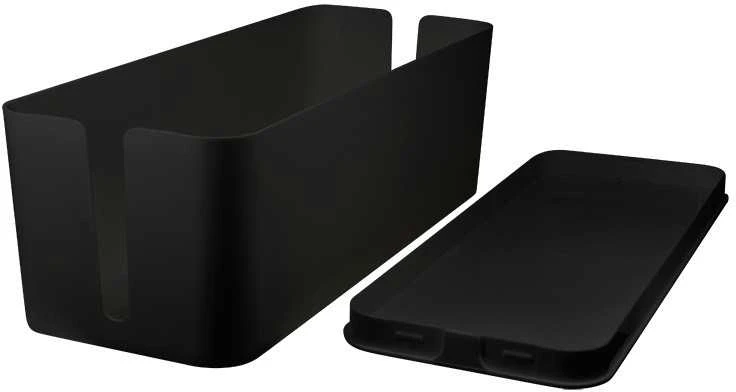 LogiLink Organizer kabli cable box, juoda