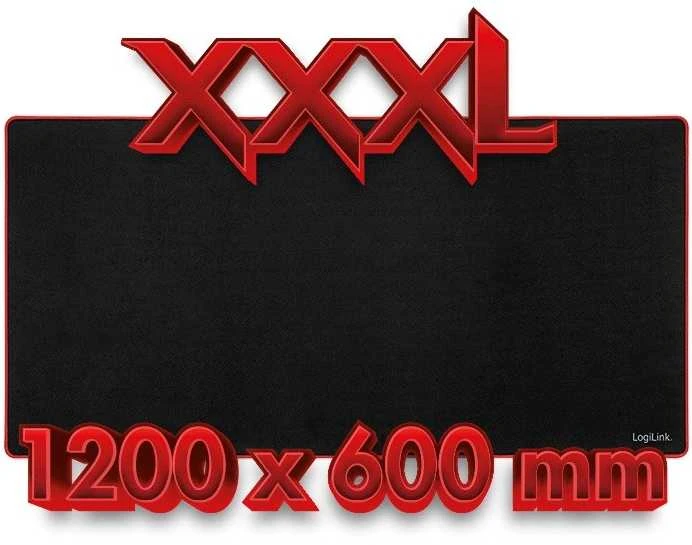 LogiLink Pelės kilimėlis xxxl dla graczy, juoda