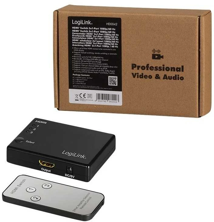 Priedas LogiLink, Hdmi