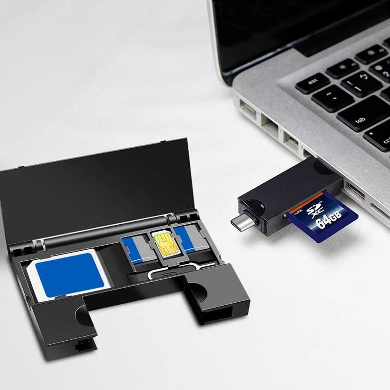 Atminties kortelė LogiLink Skaitytuvas kart usb3.2 gen 1, sd/microsd