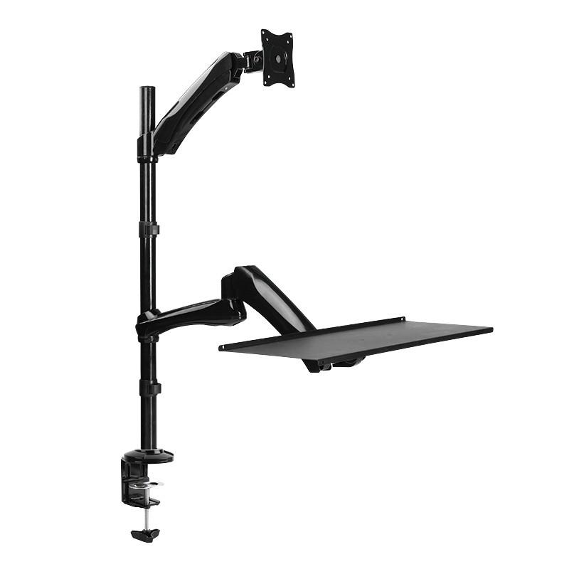 LOGILINK - Sėdimas darbo stoties monitorius stalinis laikiklis, 13-27'', maks. 9kg
