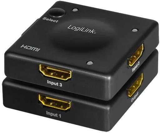 LogiLink Jungiklis 3x1 HDMI, 1080p 60hz