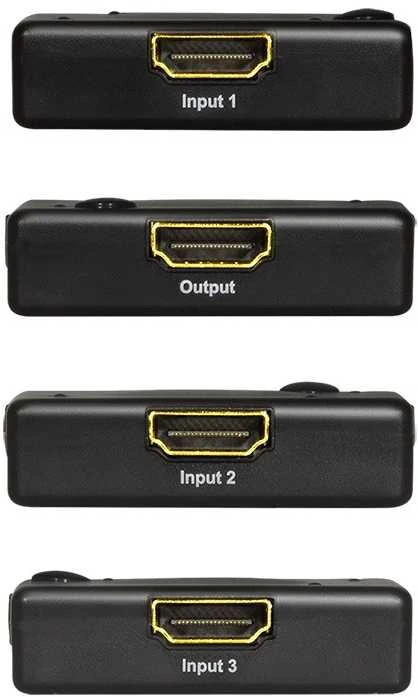 LogiLink Jungiklis 3x1 HDMI, 1080p 60hz