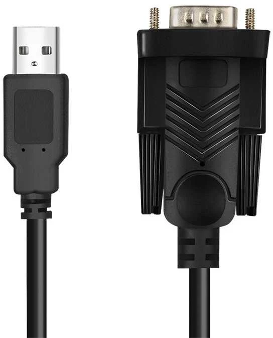 LOGILINK AU0048A USB 2.0 kabelis USB-A/M į DB9/M serijos 1,5 m Win11