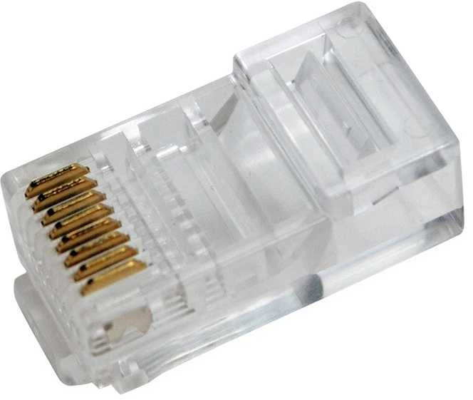 LOGILINK MP0020 LOGILINK - RJ45 Modulinis kištukas plokščiam kabeliui, neekranuotas