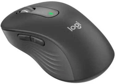 Tyli belaidė pelė Logitech M220, Juoda
