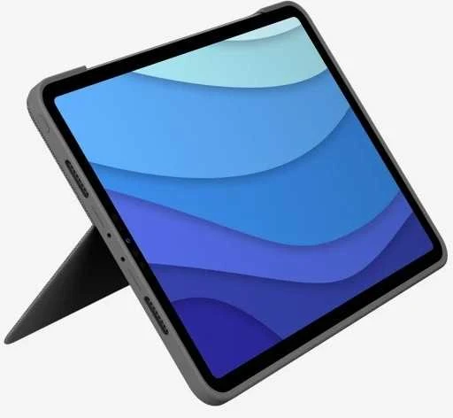 „Logitech Combo Touch iPadPro 12.9 Graphite“.