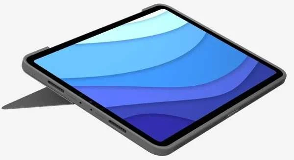 „Logitech Combo Touch iPadPro 12.9 Graphite“.