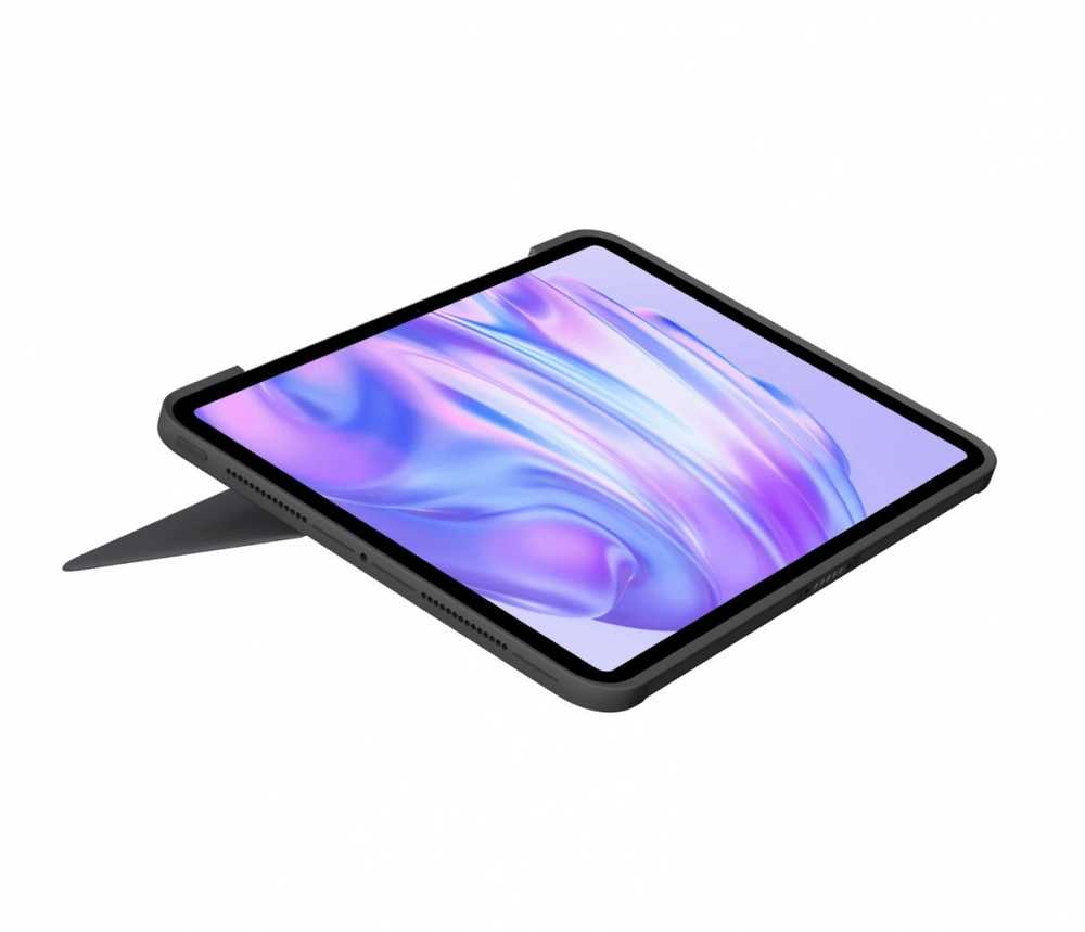 Logitech Combo Touch, skirtas iPad Pro 11" M4 Pilka US