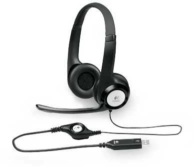 Logitech H390 ausinės su mikrofonu usb 981-000406