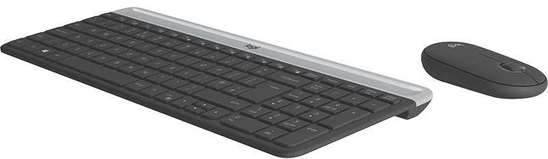 Logitech Belaidė klaviatūra and pelė combo mk470 graphite