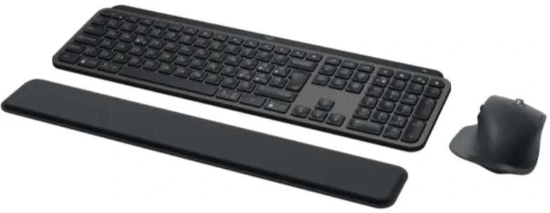Klaviatūra ir pelė Logitech MX Keys S Combo grafito spalvos