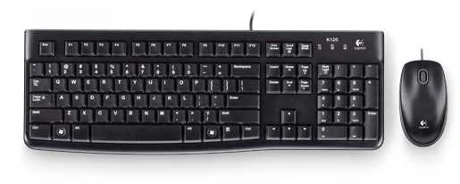 Logitech Mk120 komplektas Klaviatūra su pele 920-002563