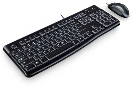 Logitech Mk120 komplektas Klaviatūra su pele 920-002563