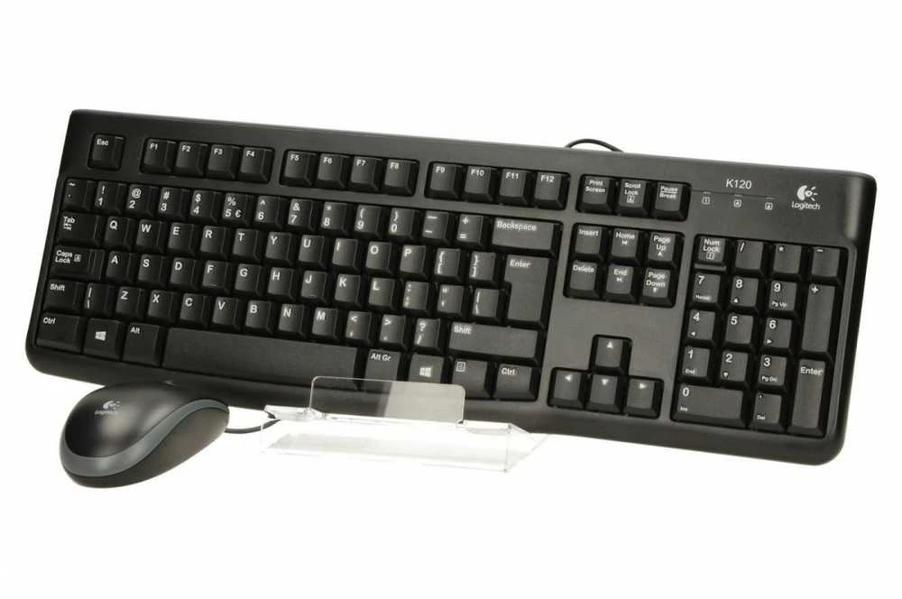 Logitech Mk120 komplektas Klaviatūra su pele 920-002563