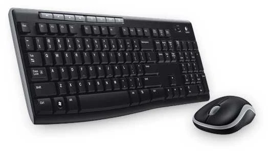Klaviatūra membraninė logitech mk270 920-004508 (usb (radio 2.4 ghz); spalva juoda)