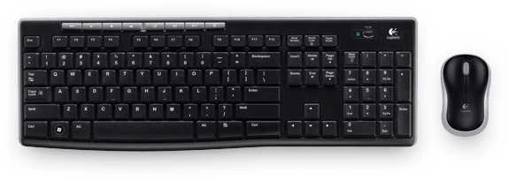 Klaviatūra membraninė logitech mk270 920-004508 (usb (radio 2.4 ghz); spalva juoda)