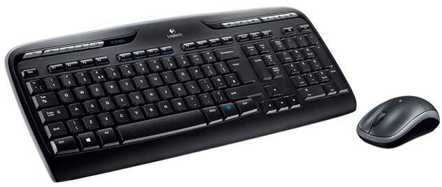 Klaviatūra Rinkinys logitech belaidis rinkinys mk330 belaidis