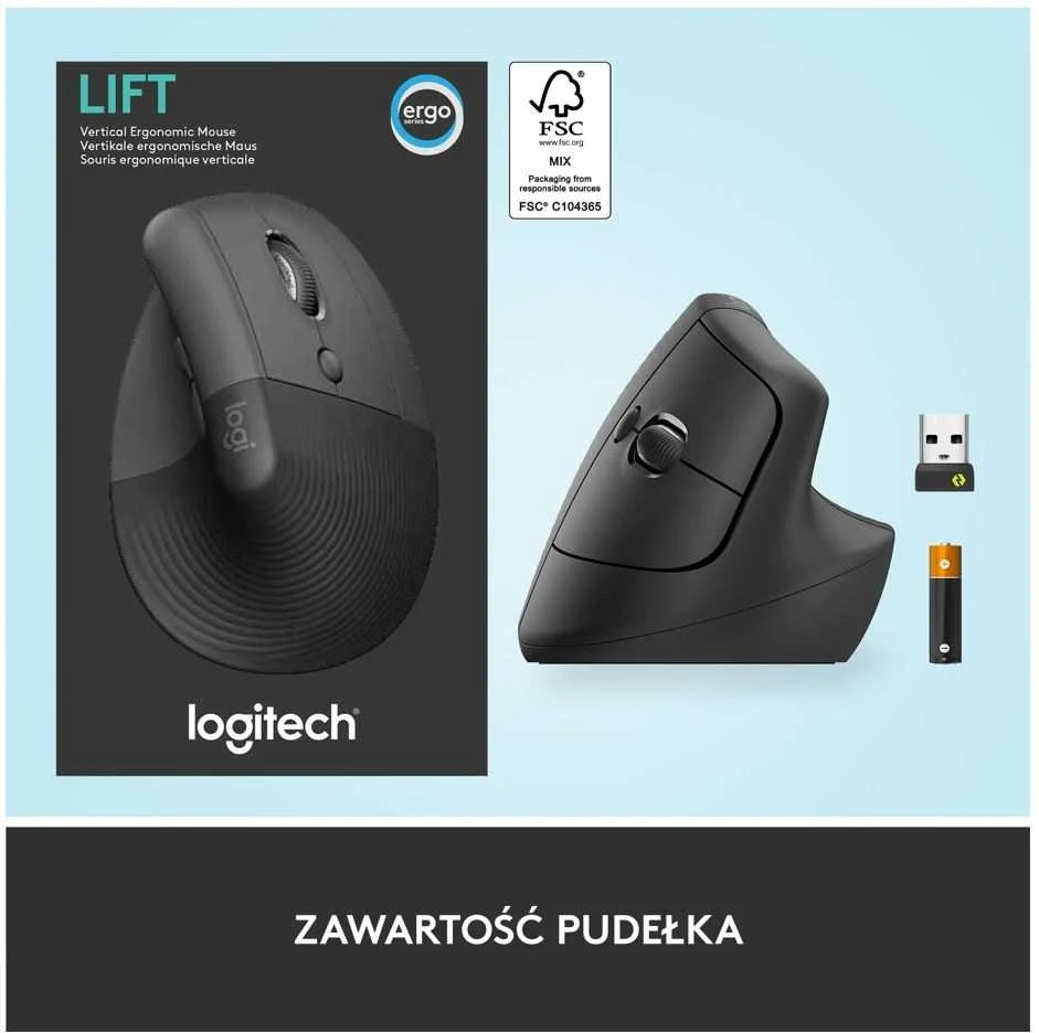 „Logitech“ „Bluetooth“ grafito „Pelė“ keltuvas