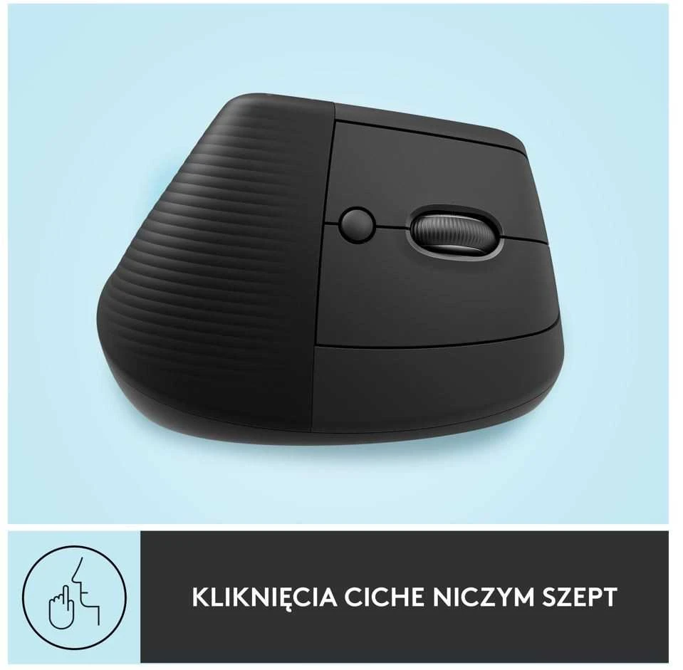 „Logitech“ „Bluetooth“ grafito „Pelė“ keltuvas