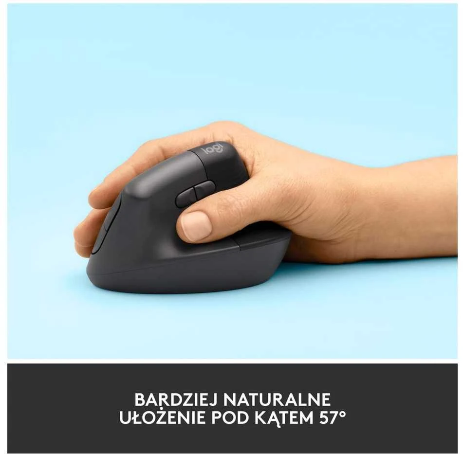 „Logitech“ „Bluetooth“ grafito „Pelė“ keltuvas