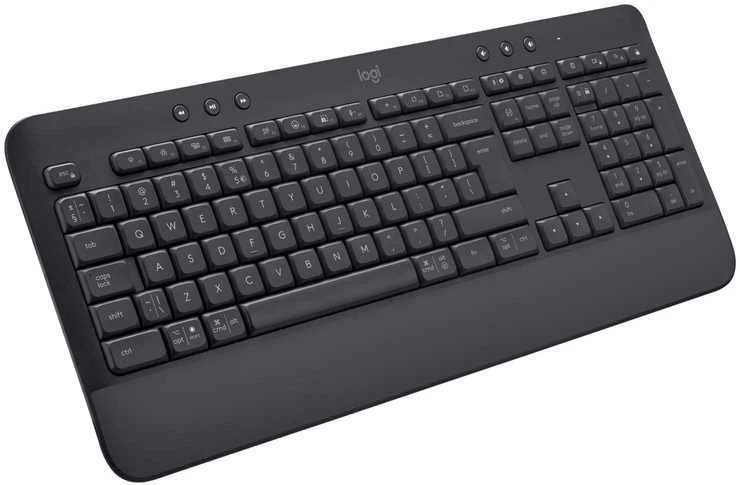 Klaviatūra Logitech Signature K650, Grafito spalvos, JAV tarptautinis išdėstymas (Qwerty)
