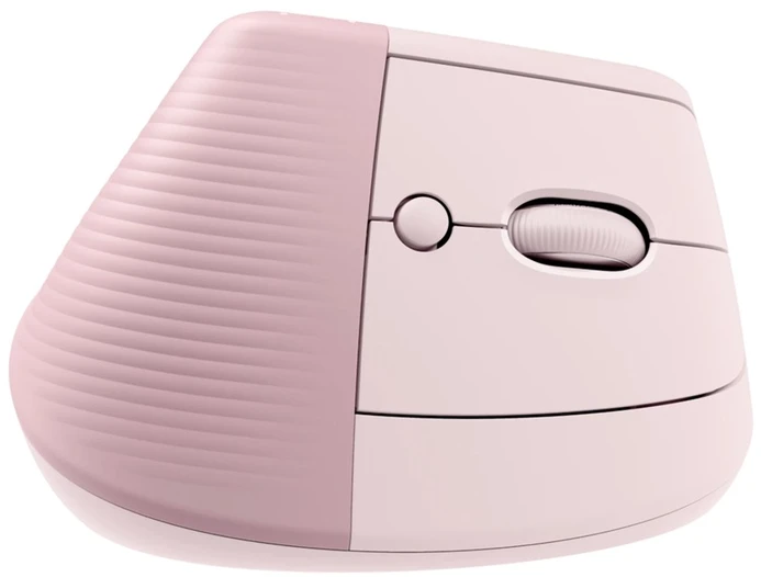 „Logitech“ vertikalios rožinės spalvos „Pelė“ keltuvas