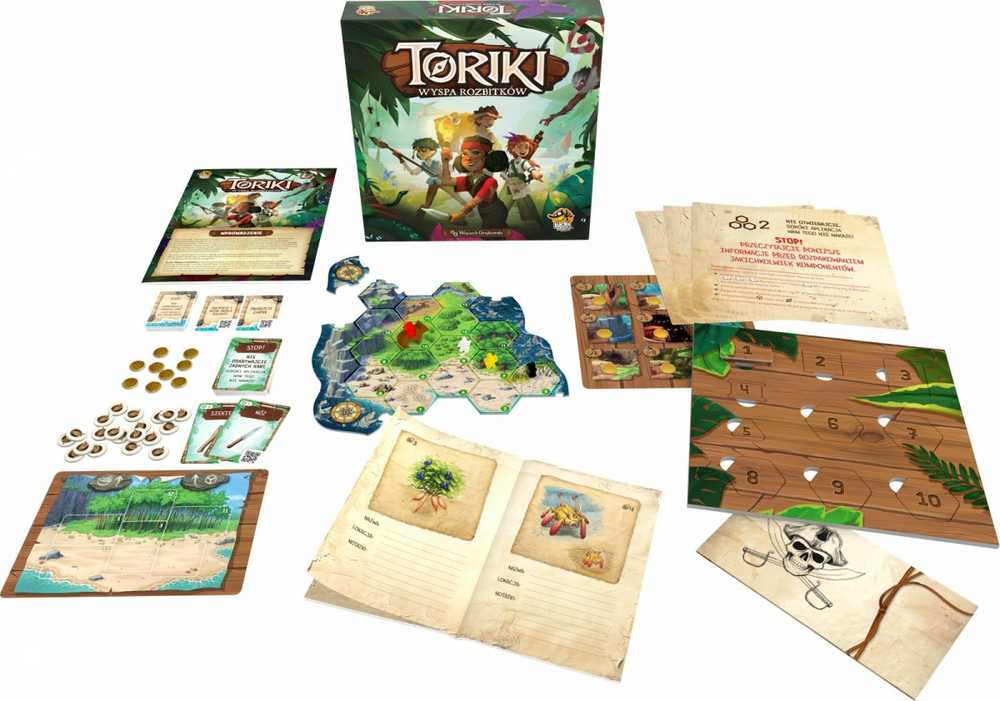 Goliath Lucky Duck Games Žaidimas sudužusi sala toriki