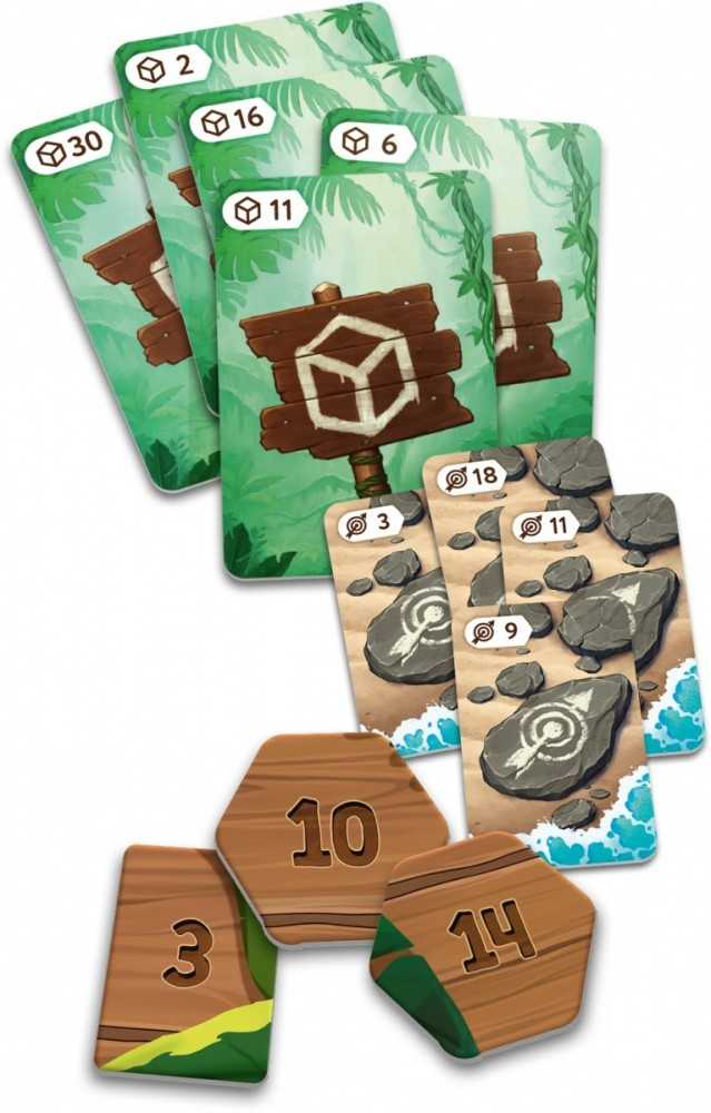 Goliath Lucky Duck Games Žaidimas sudužusi sala toriki