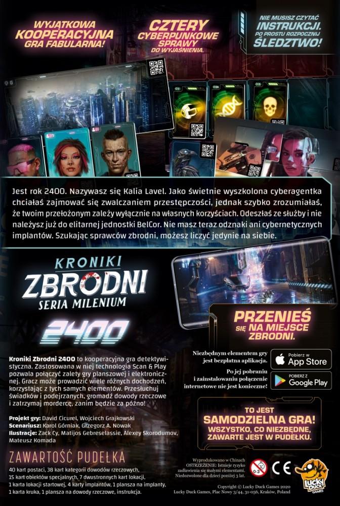 Lucky Duck Games Žaidimas Nusikaltimų kronikos 2400