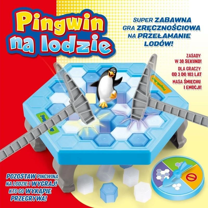 Lucrum Games Stalo žaidimas - Pramušk ledą ir numesk pingviną
