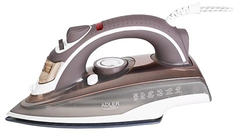 Adler | Lygintuvas | AD 5030 | Garų lygintuvas | 3000 W | Vanduo tank capacity 310 ml | Continuous steam 20 g/min | Brown