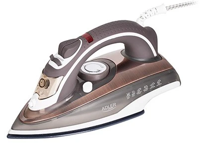 Adler | Lygintuvas | AD 5030 | Garų lygintuvas | 3000 W | Vanduo tank capacity 310 ml | Continuous steam 20 g/min | Brown