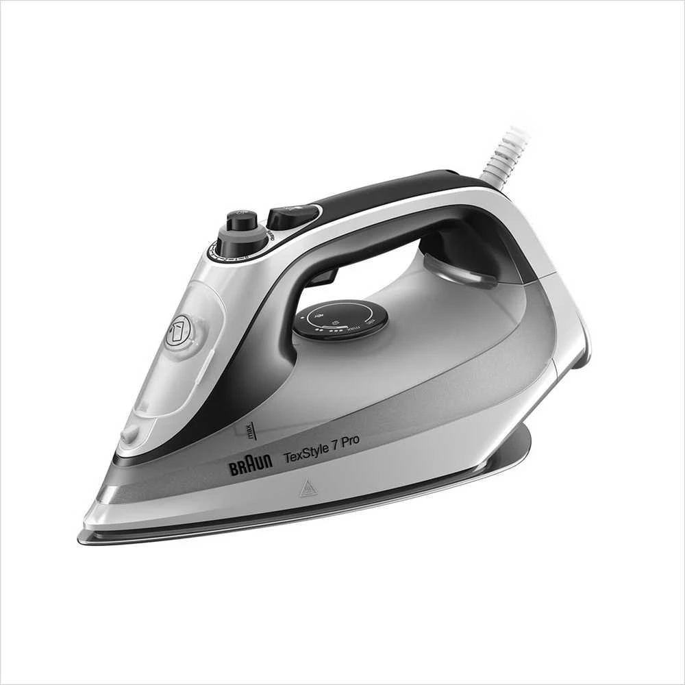 BRAUN TexStyle 7 Pro Garų lygintuvas SI 7149 WB, Baltas/juodas