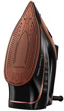Russell Hobbs Copper Express Dry & Garų lygintuvas 2600 W Juodas, Copper