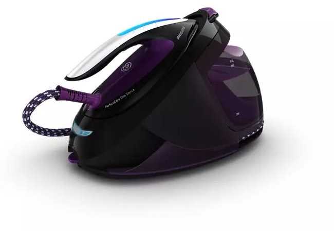 Lygintuvas su garų generatoriumi philips gc9650/80 (2400w; spalva purpurowy)