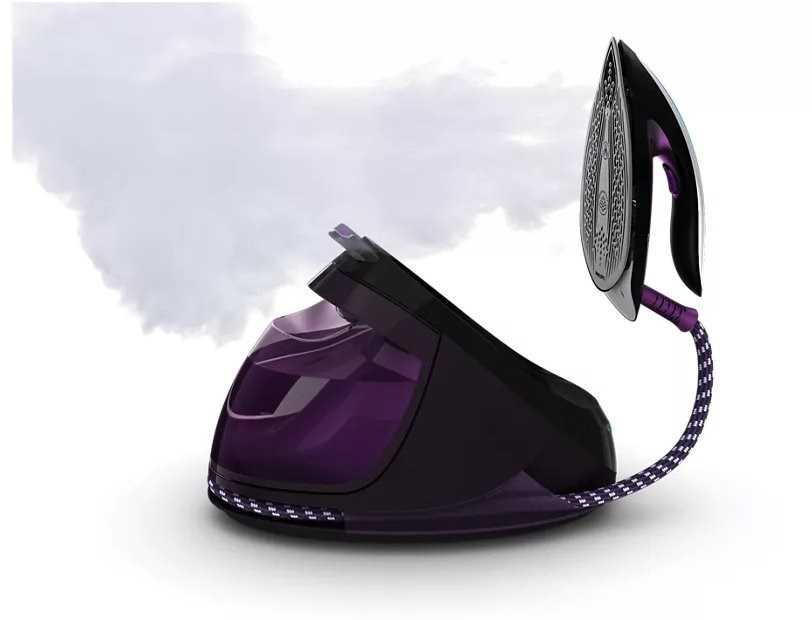 Lygintuvas su garų generatoriumi philips gc9650/80 (2400w; spalva purpurowy)