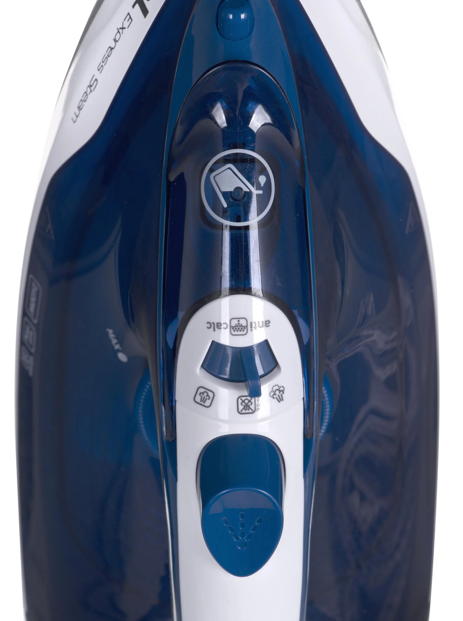 TEFAL | FV2838E0 | Garų lygintuvas | 2400 W | Vanduo tank capacity 270 ml | Continuous steam 40 g/min | Mėlyna/Baltas