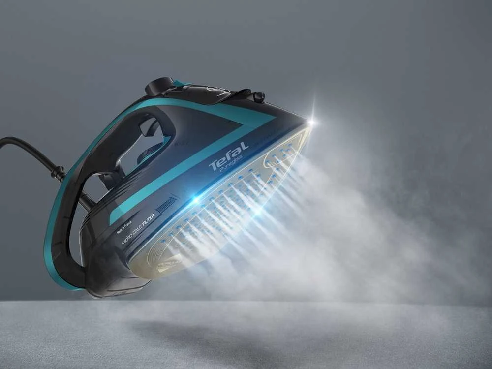 Garų lygintuvas, Tefal Puregliss, 3000W (Pažeista pakuotė)