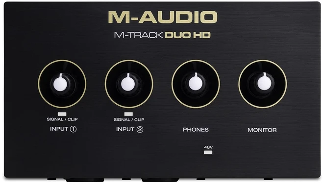 USB M-AUDIO M-Track Duo HD - USB garso sąsaja